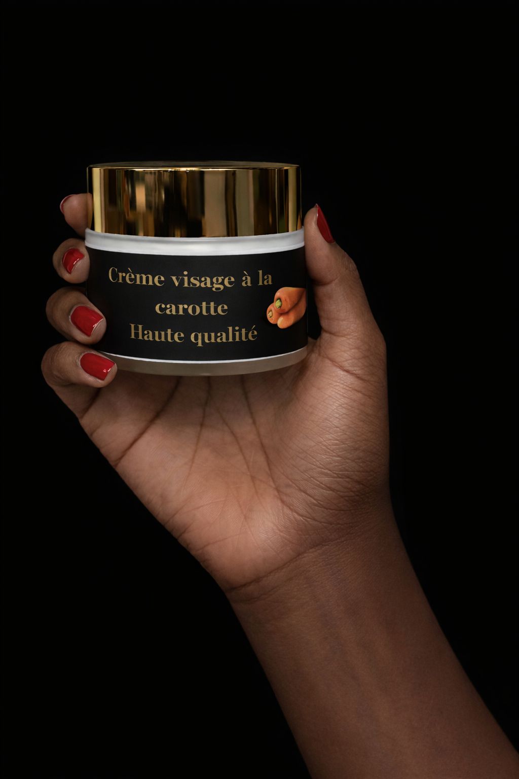Crème visage à la carotte
