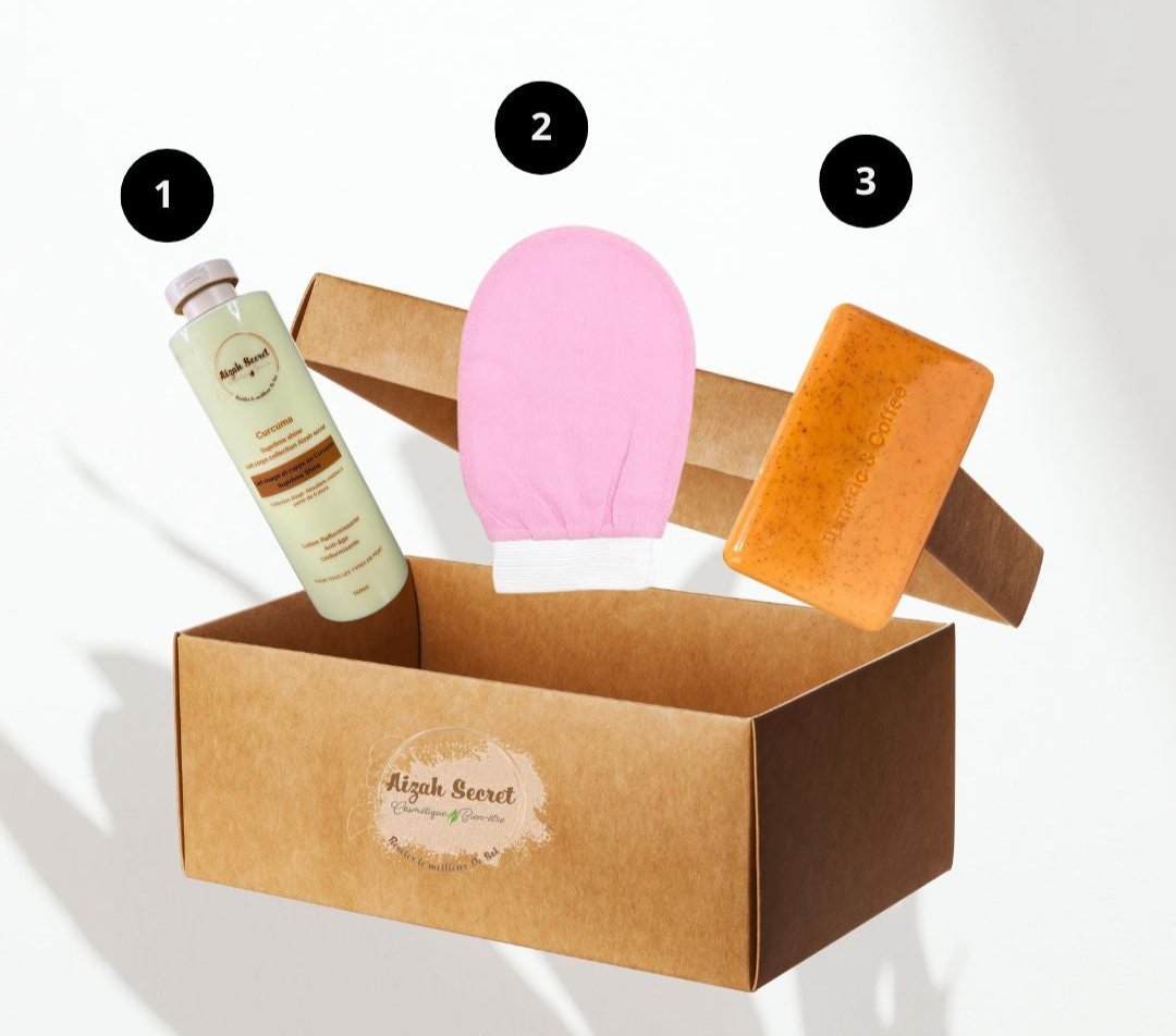coffret corps curcuma