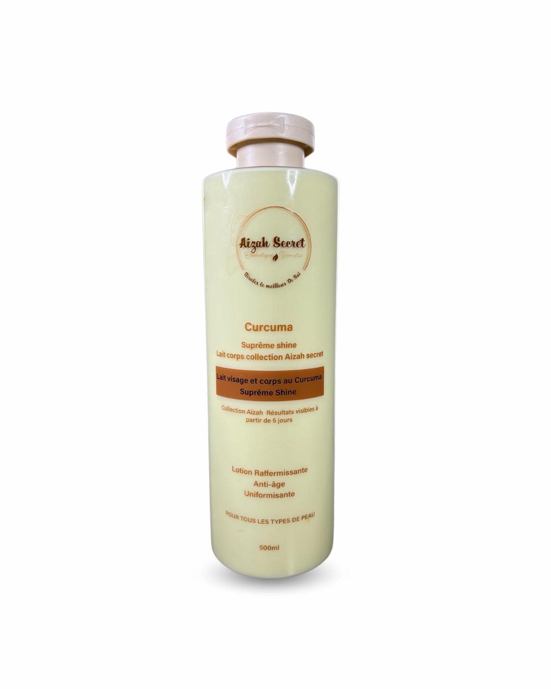 Lait de Corps au Curcuma