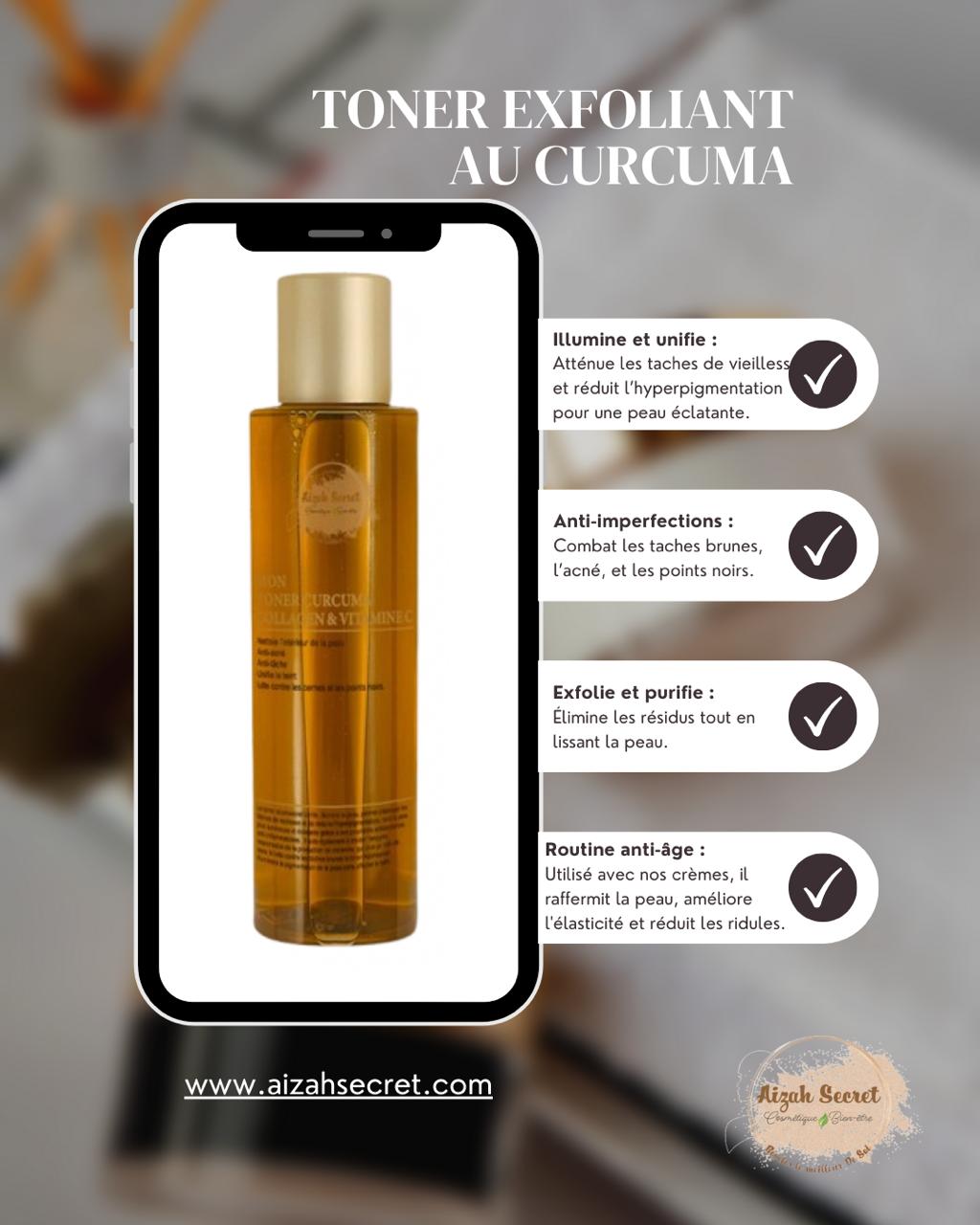 récapitulatif toner exfoliant