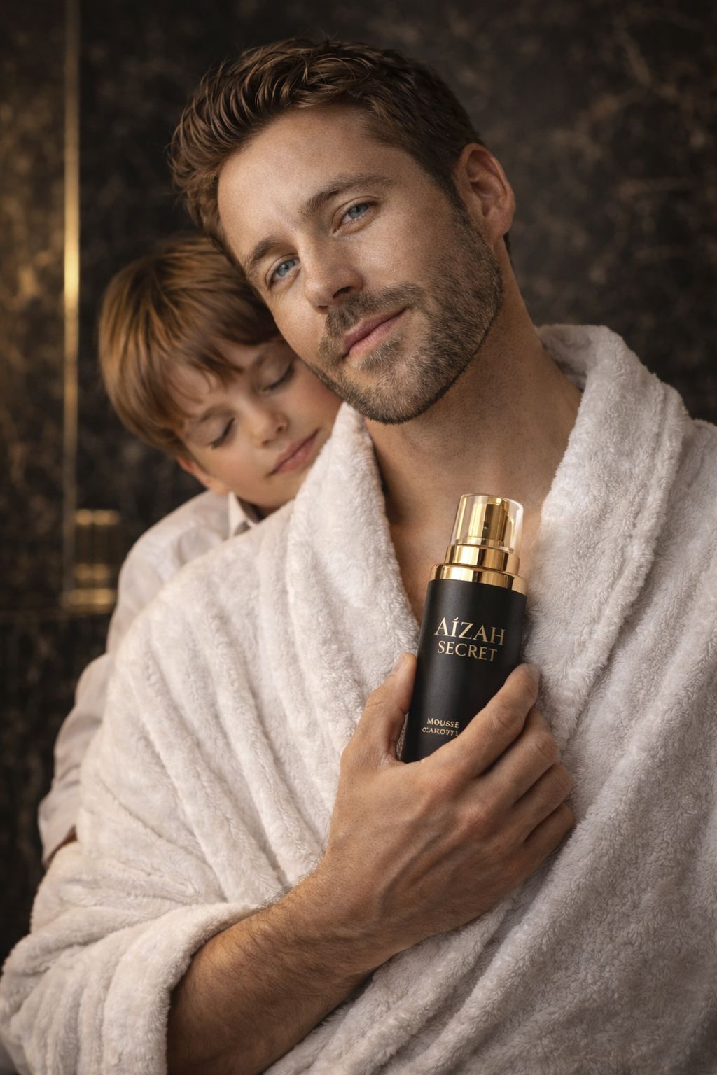Routine bien-être soin visage,  pour papa solo pressé