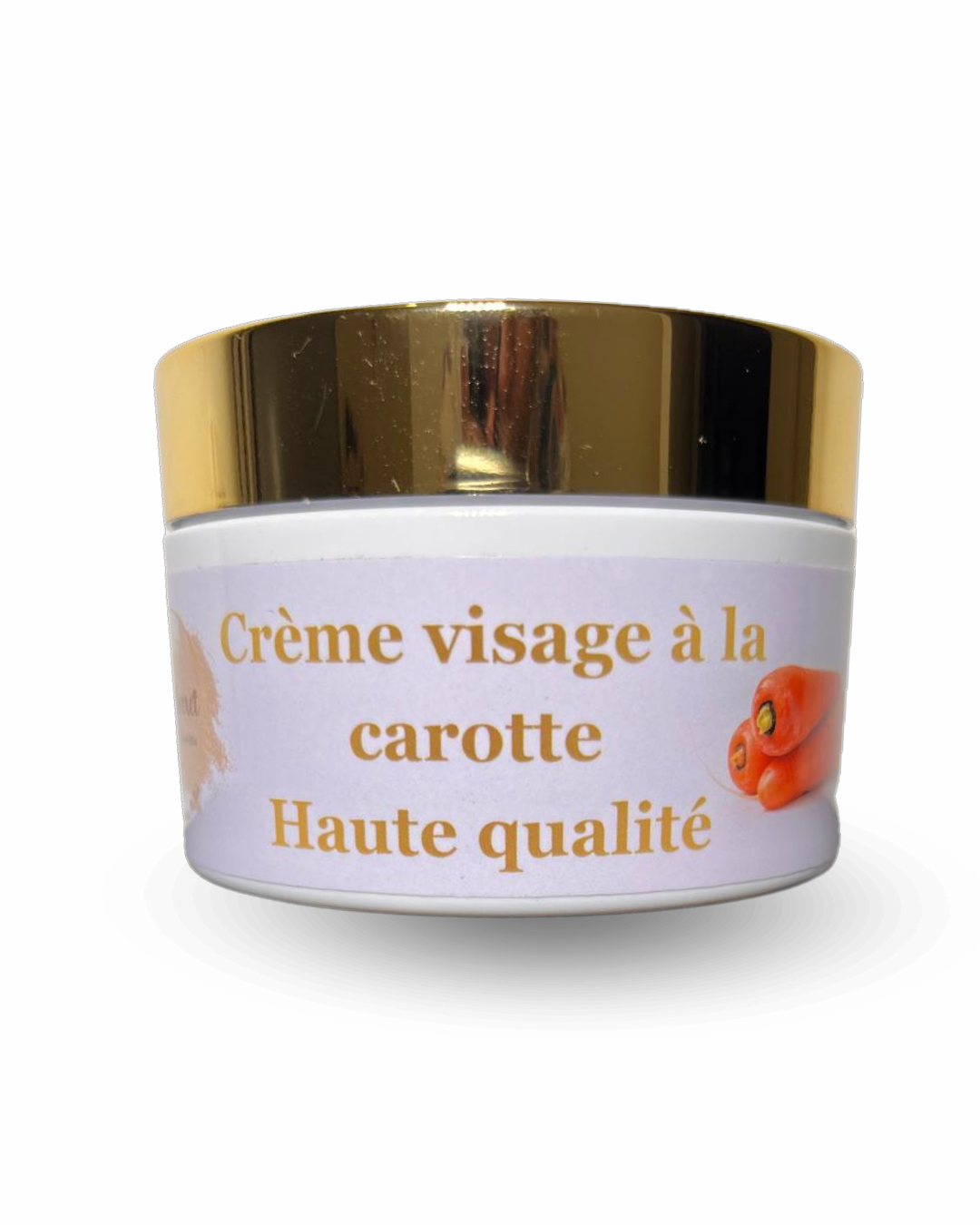 Crème visage à la carotte