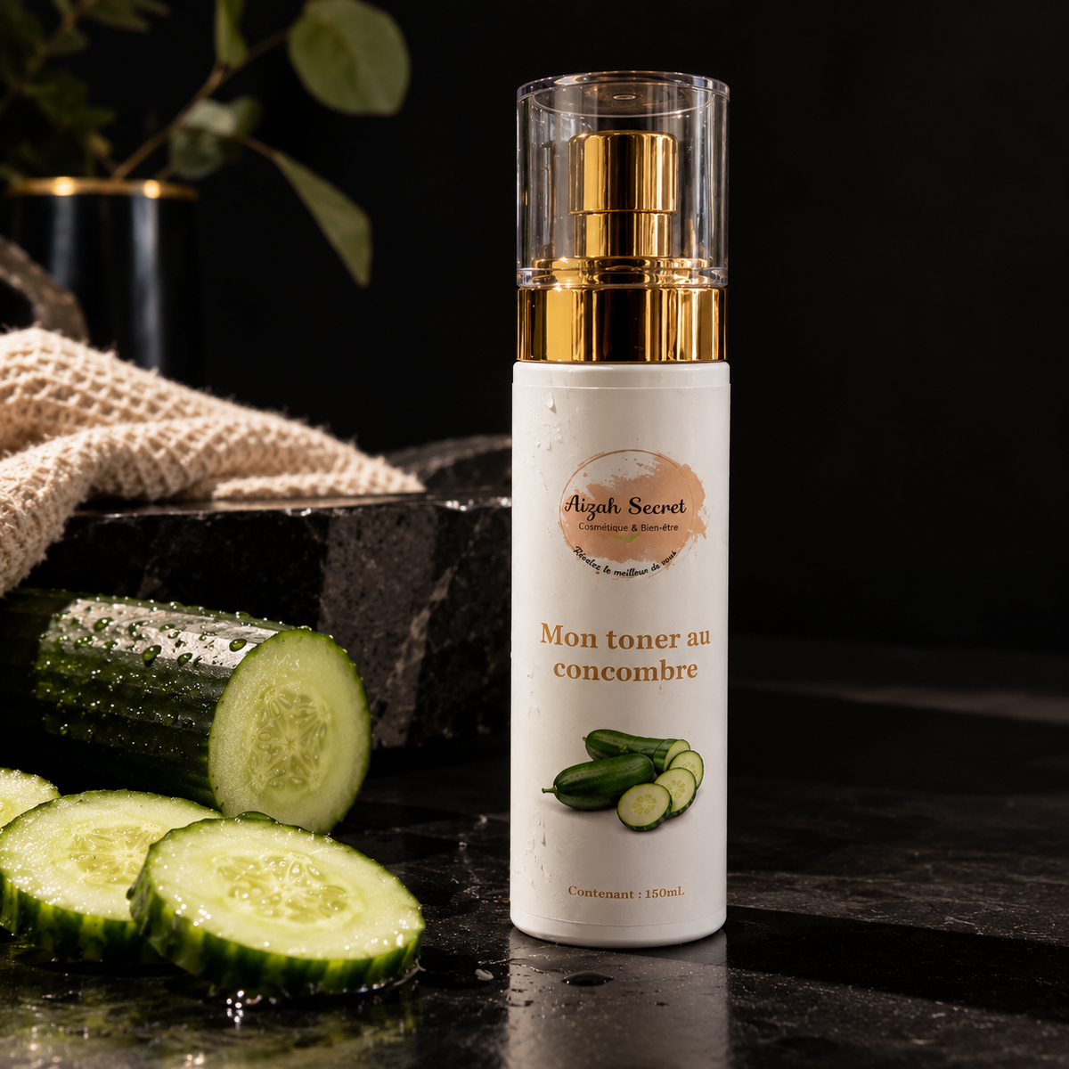 Toner au Concombre – 150 ml