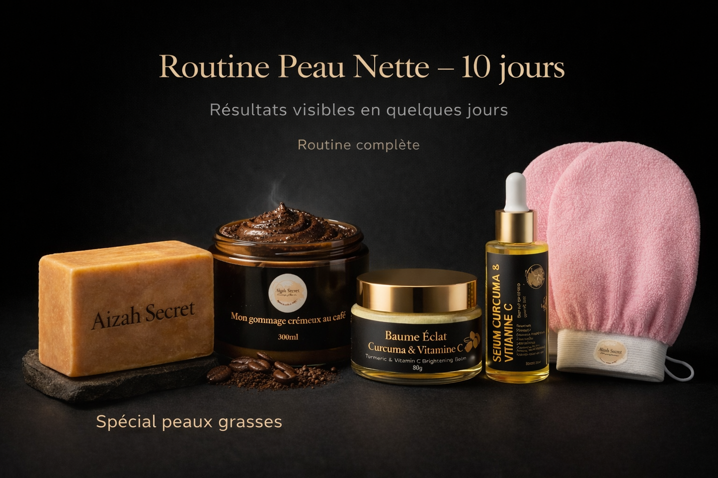 Routine Peau Nette – 10 jours (Peaux grasses & imperfections)