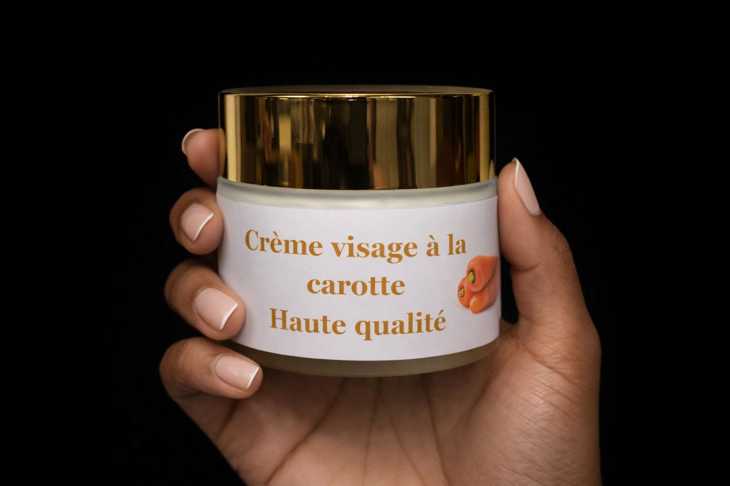 Crème visage à la carotte