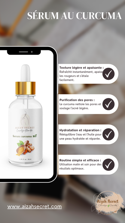 récapitulatif sérum curcuma